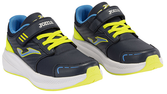 Кроссовки детские Joma Fury Темно-синий/Желтый - Фото 2 большая