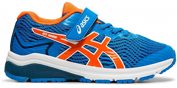 Кроссовки детские ASICS GT-1000 8 PS Directoire Blue/Koi - Фото 1 большая
