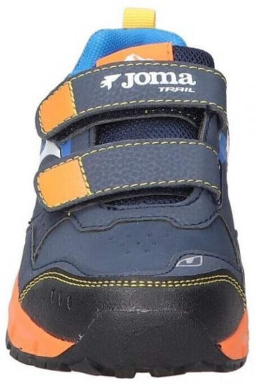 Кроссовки детские Joma Shock JR Kids Тёмно-синий/Оранжевый - Фото 3 большая