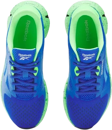 Кроссовки детские Reebok Zig Dynamica 5 Голубой/Зеленый - Фото 4 большая