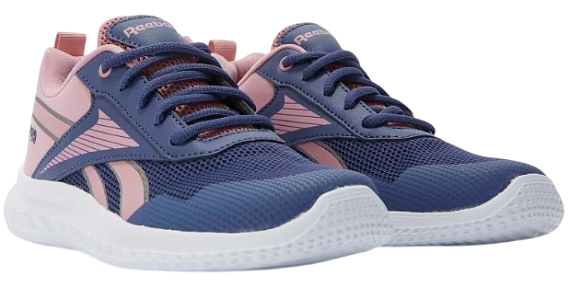 Кроссовки детские Reebok Rush Runner 5 Фиолетовый/Розовый/Белый - Фото 3 большая
