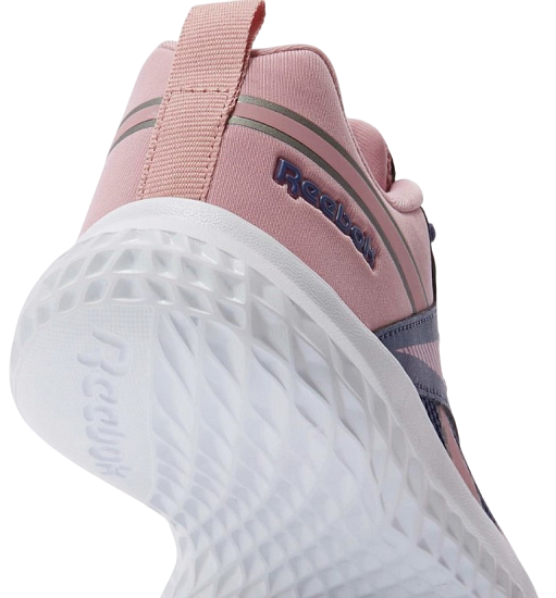 Кроссовки детские Reebok Rush Runner 5 Фиолетовый/Розовый/Белый - Фото 4 большая