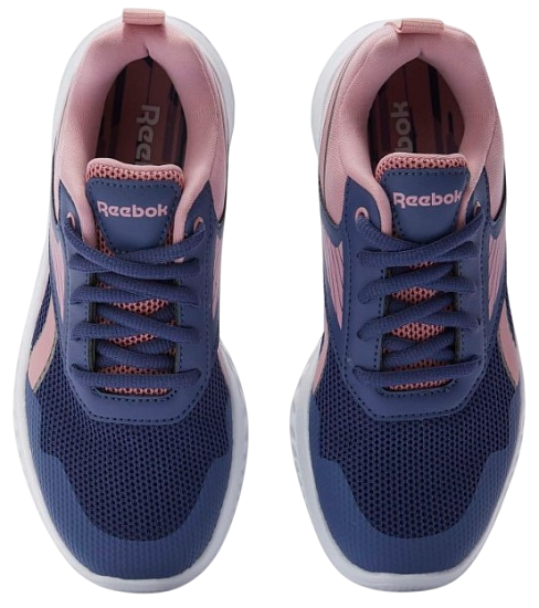 Кроссовки детские Reebok Rush Runner 5 Фиолетовый/Розовый/Белый - Фото 6 большая