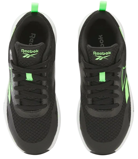 Кроссовки детские Reebok Energen Run Черный/Зеленый/Белый - Фото 3 большая