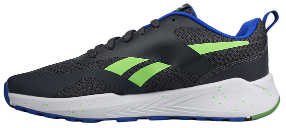 Кроссовки детские Reebok Energen Run Серый/Голубой/Зеленый - Фото 2 большая
