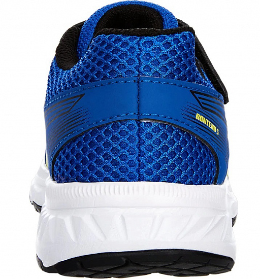 Кроссовки детские ASICS Contend 5 PS Illusion Blue/Lemon Spark - Фото 5 большая