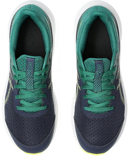 Кроссовки детские ASICS Patriot 13 GS Midnight/Citron - Фото 4 большая