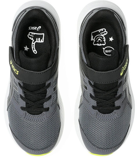 Кроссовки детские ASICS Jolt 4 PS Carrier Grey/Black - Фото 3 большая