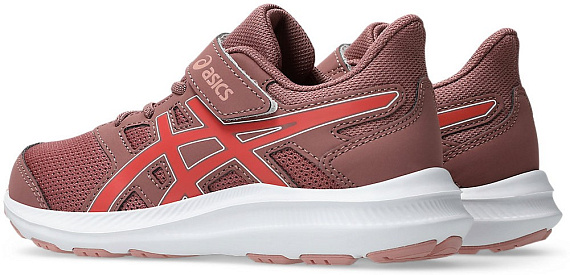 Кроссовки детские ASICS Jolt 4 PS Rubble Red/Dark Pink Clay - Фото 6 большая