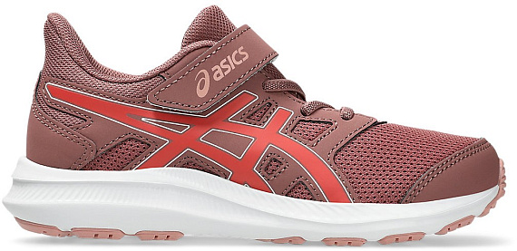Кроссовки детские ASICS Jolt 4 PS Rubble Red/Dark Pink Clay - Фото 1 большая