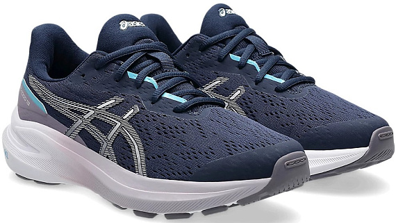 Кроссовки детские ASICS Gt-1000 13 GS Midnight/Dusk Violet - Фото 3 большая