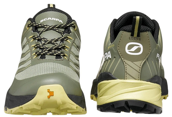 Кроссовки детские Scarpa Rush Gtx-Y Sage/Dusty Yellow - Фото 4 большая