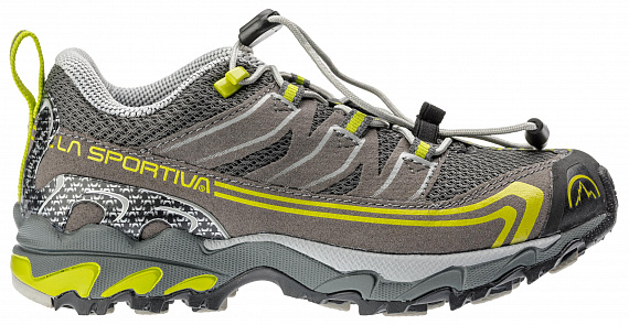 Ботинки детские La Sportiva Falkon Low Carbon/Apple Green - Фото 2 большая