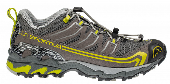 Ботинки детские La Sportiva Falkon Low Carbon/Apple Green - Фото 1 большая