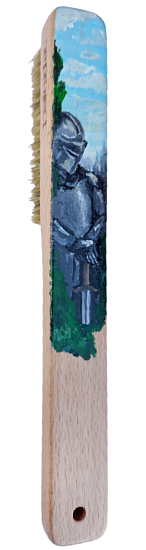 Щетка для зацепов Boulder Monsters 110326 Рыцарь - Фото 1 большая