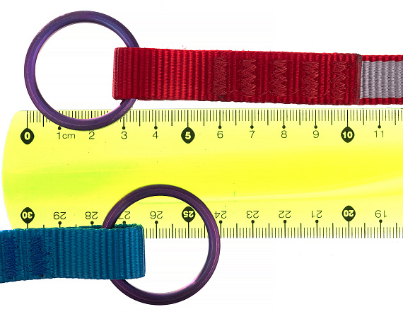 Лесенки Krukonogi Hard 2*(4+5) (Titanium - nylon) с титановыми кольцами - Фото 2 большая