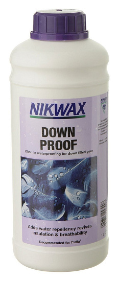 Пропитка для пуха Nikwax Down Proof 1 л - Фото 1 большая