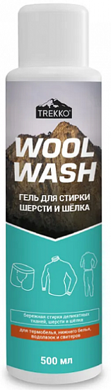 Гель для стирки деликатных тканей Trekko Wool Wash 500мл - Фото 1 большая