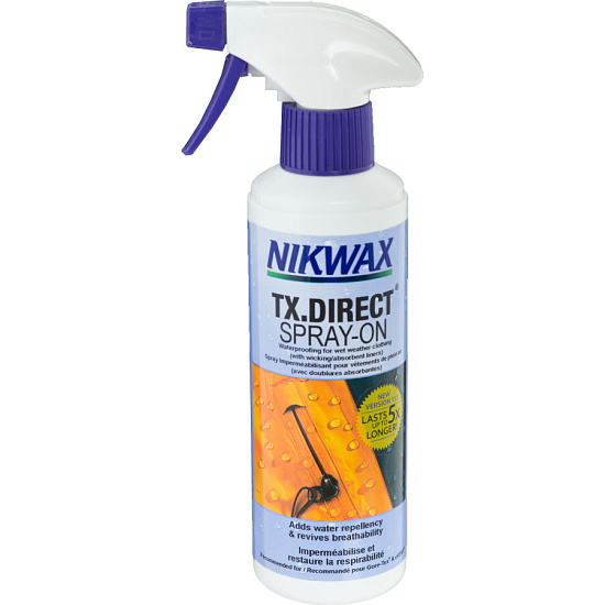 Водоотталкивающая пропитка для мембранных тканей Nikwax TX Direct Spray-On 150 мл - Фото 1 большая