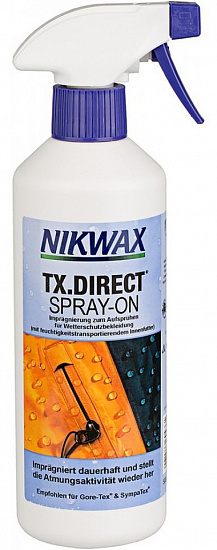 Пропитка для мембранных тканей Nikwax TX Direct Spray-On 500 мл - Фото 1 большая