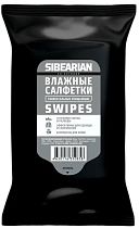 Салфетки влажные Sibearian Swipes для одежды и снаряжения, 15 шт