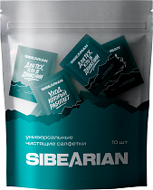 Салфетки универсальные Sibearian, 10 шт