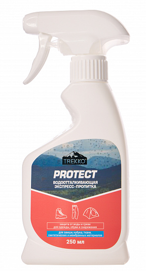 Водоотталкивающая пропитка Trekko Protect 250мл - Фото 1 большая