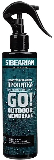 Водоотталкивающая пропитка Sibearian Go! Outdoor Membrane 250мл - Фото 1 большая