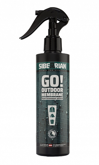 Водоотталкивающая пропитка Sibearian Go! Outdoor Membrane 250мл - Фото 1 большая