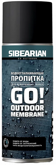 Водоотталкивающая пропитка Sibearian Go! Для мембранных тканей 400мл - Фото 1 большая