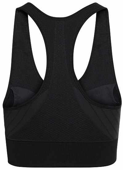 Топ женский Odlo Seamless Medium Черный - Фото 2 большая
