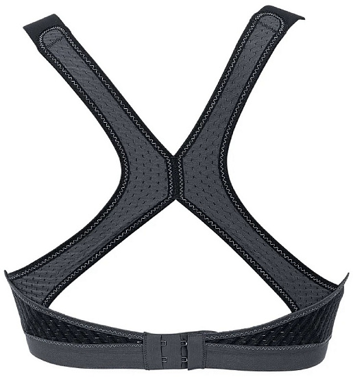 Топ женский Anita Active DynamiX Star Чёрный/Антрацит - Фото 2 большая