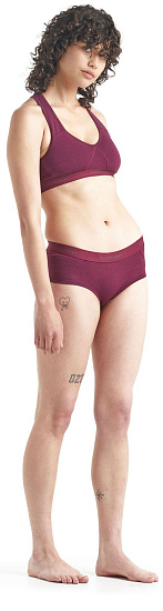 Трусы женские Icebreaker Sprite Hot Brazilwood - Фото 4 большая