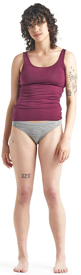 Трусы женские Icebreaker Siren Bikini Metro Hthr - Фото 4 большая