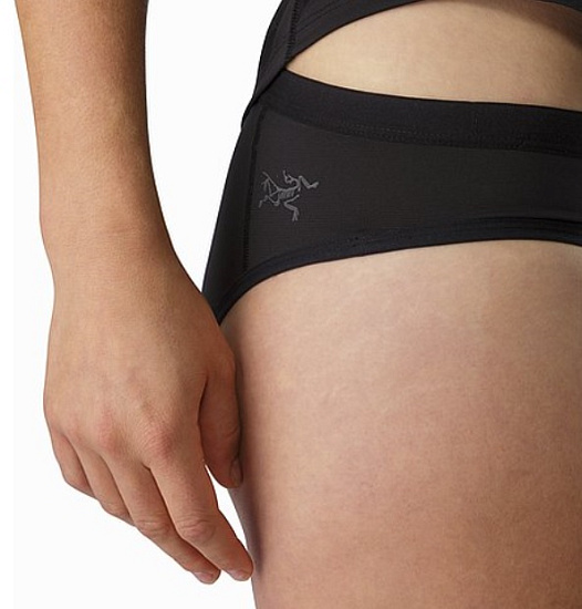Трусы женские Arcteryx Phase SL Brief Black - Фото 2 большая