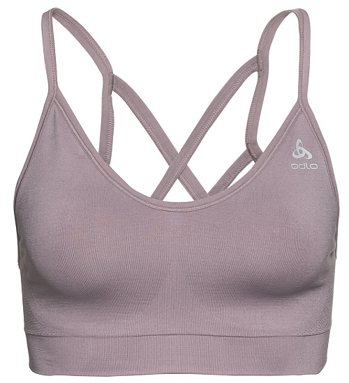 Топ женский Odlo Seamless Soft Quail/Grey Melange - Фото 1 большая