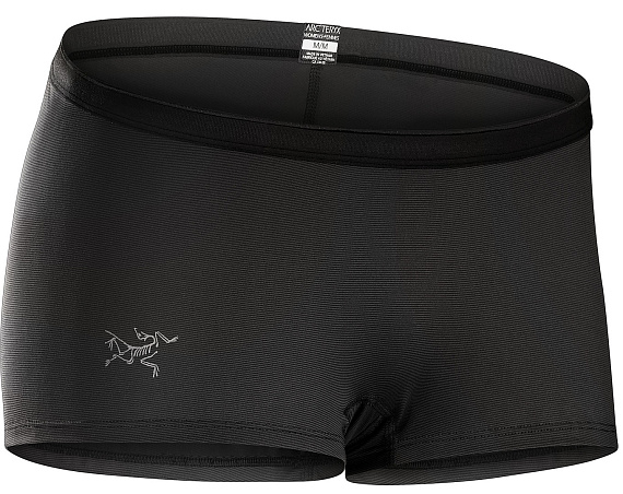 Трусы женские Arcteryx Phase SL Boxer Black - Фото 1 большая