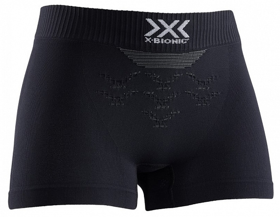 Трусы женские X-Bionic Energizer MK3 LT Boxer Opal Black/Arctic White - Фото 1 большая
