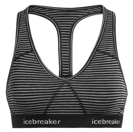 Топ женский Icebreaker Sprite Racerback Gritstone Hthr - Фото 1 большая