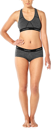 Топ женский Icebreaker Sprite Racerback Gritstone Hthr - Фото 6 большая