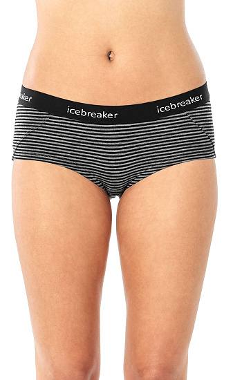 Трусы женские Icebreaker Sprite Hot pants Gritstone Hthr - Фото 2 большая