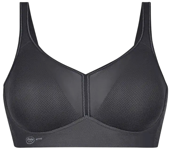 Топ женский Anita Active Air control DeltaPad Антрацит - Фото 1 большая