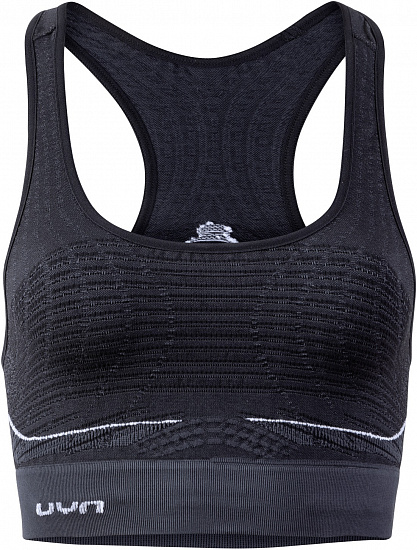 Топ женский UYN Motyon Uw Bra High Support Blackboard/White - Фото 1 большая