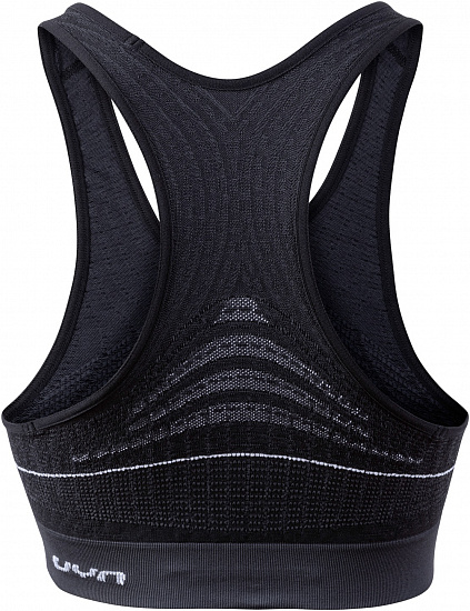 Топ женский UYN Motyon Uw Bra High Support Blackboard/White - Фото 2 большая