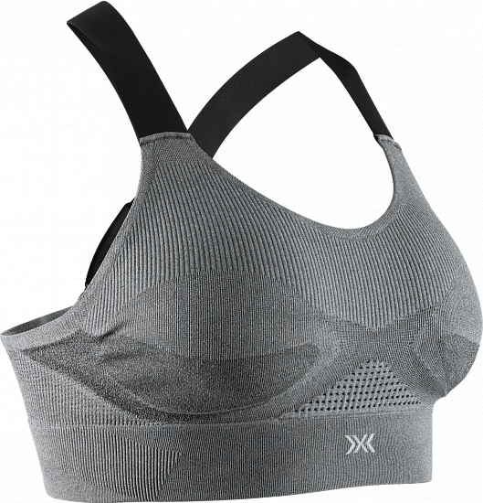 Топ женский X-Bionic Energizer MK3 Victoria Sports Bra Grey Melange - Фото 1 большая