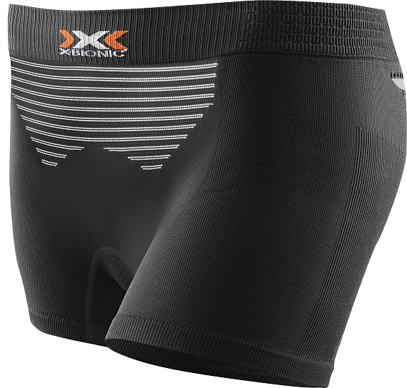 Трусы женские X-Bionic Energizer Mk2 Uw Boxer Black/White - Фото 1 большая