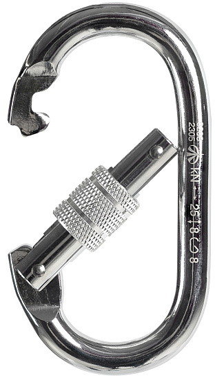 Карабин Vertical Овал стальной - Фото 3 большая