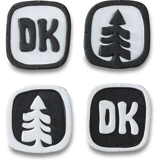 Наклейка на доску Dakine Dots Stomp Black/White - Фото 1 большая