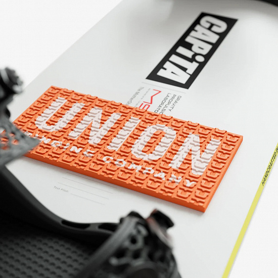 Наклейка на сноуборд Union Surf Stomp Orange - Фото 2 большая