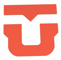 Наклейка на сноуборд Union U Stomp Orange